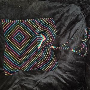 Colored Halter Crop Top